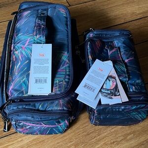 LUG Cosmetic Travel Cases - Trolley & Mini Trolley Set NWT